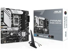 Pagrindinė plokštė ASUS PRIME B760M-A WIFI D4, LGA1700, Micro-ATX, DDR4