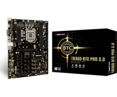 Pagrindinė plokštė Biostar TB360-BTC PRO 2.0