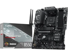 MSI B550 GAMING WIFI6E pagrindinė plokštė AMD B550 AM4 lizdas