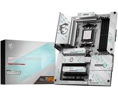 Pagrindinė plokštė MSI B850 GAMING PLUS WIFI PZ | Procesorių šeima AMD B850 | Procesoriaus lizdas AM5 | DDR5 | Palaikomos standžiojo disko sąsajos SATA, M.2 | SATA jungčių skaičius 4