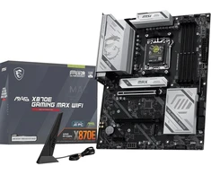 Pagrindinė plokštė MSI MAG X870E GAMING MAX Motherboard WIFI /AMD X870/DDR5/SATA3/M.2/USB4/WiFi/BT/PCIe5.0/AM5/ATX