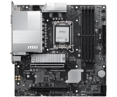 pagrindinė plokštė MSI MB Sc LGA1851 PRO B860M-P WIFI6E, Intel B860, 4xDDR5, WIFI, 2xDP, 1xHDMI, 1xVGA, mATX
