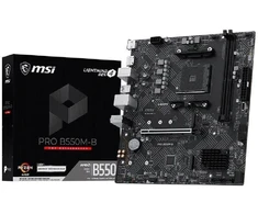 pagrindinė plokštė MSI PRO B550M-B