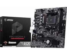 pagrindinė plokštė MSI PRO A520M-S