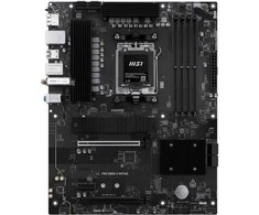 Pagrindinė plokštė PRO B850-S WIFI6E | MSI procesorių šeima AMD | Procesoriaus lizdas AM5 | DDR5 | Palaikomos standžiojo disko sąsajos SATA, M.2