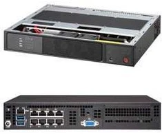 „Supermicro Barebone SuperServer 1U Intel Atom C3558“ (4C/4T) 2,2 GHz SYS-E300-9A-4CN8