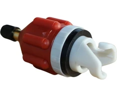 Pagrindinis vožtuvo adapteris Airtrack irklentėms MASTER PA66 jungtis su automatiniu vožtuvu