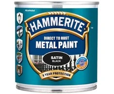 PAINT HAMMERITE SATEEN Juodas 2.5L
