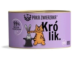 PAKA ZWIERZAKA triušiena - wet cat food - 200g