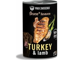 PAKA ZWIERZAKA Seventh Heaven kalakutiena su ėriena - wet dog food - 400g