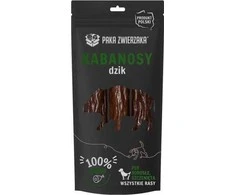 Wild PAKA ZWIERZAKA Dešrelės su šerno dešra – šunų skanėstas – 80 g