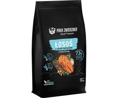 PAKA ZWIERZAKA lašiša su Baltijos žuvimi M - sausas šunų ėdalas - 1,5kg