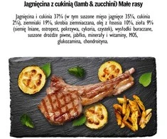 PAKA ZWIERZAKA ėriena su cukinijomis S - sausas šunų ėdalas - 1,5kg