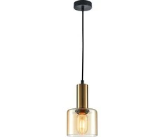 Italux Pakabinamas šviestuvas Santia PND-65342-1-BRO+AMB