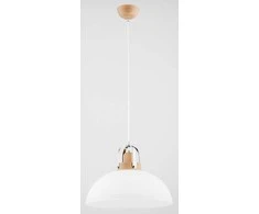 Alfa Eclat 60581.01 pakabinamas šviestuvas, pakabinamas šviestuvas 1x60W E27 balta/ruda