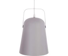 Pakabinamas šviestuvas Atmosphera Metalinis lubinis šviestuvas, pilkas, Ø 22 cm