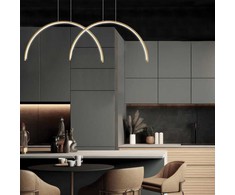 Viokef 39W LED pakabinamas šviestuvas MEGAN, aukso sp., 3000K, 4303100