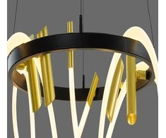 Pakabinamas šviestuvas Domoletti PAKABINAMAS LED ŠVIESTUVAS TIGRIS COIL 4000K AUKSINĖ