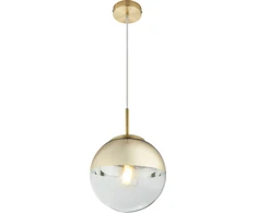Pakabinamas šviestuvas Globo Toys Lampa wisząca Globo VARUS nowoczesna auksinė (15855)