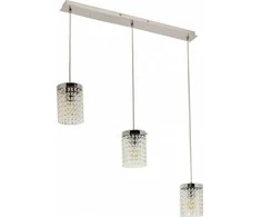 KRIS Krislamp Gala KR 313-3L pakabinamas šviestuvas, pakabinamas šviestuvas 3x40W E27 chromas