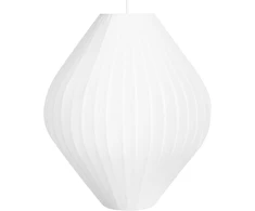 Pakabinamas šviestuvas Lampa wisząca Beliani Lampa wisząca ALME Baltas