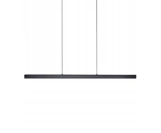 Pakabinamas šviestuvas Lampa wisząca Beliani Lampa wisząca LED CANDELERO Z pultu Juodas