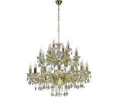 Pakabinamas šviestuvas Lampa wisząca Candellux MARIA glamour auksinė (30-94622)