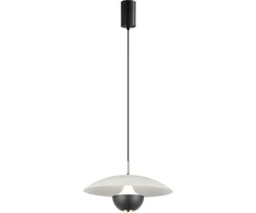 Viokef 9W LED pakabinamas šviestuvas VALIA, baltas/pilkas, 3000K, 4292300