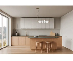 Pakabinamas šviestuvas Lampa wisząca Italux Żyrandol kulisty Nico PND-8545-4H-AB-WH LED 18W 3000K balta