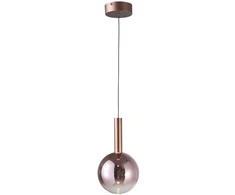 Pakabinamas šviestuvas Lampa wisząca Italux LED Camino 8W miedziana