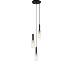 Italux Pakabinamas šviestuvas PEROLA PND-43309-3 BK+BR