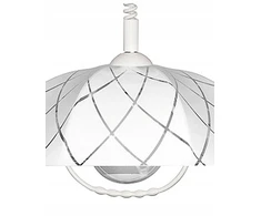 Pakabinamas šviestuvas Lampa wisząca Lampa wisząca zwis żyrandol Luminex Viryklė 1x60W E27 balta 5288