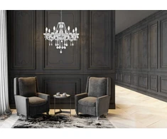 Pakabinamas šviestuvas Lampa wisząca Light Prestige Żyrandol Cristallo 5 (LP-2940/5P) - Light prestige