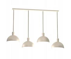 Pakabinamas šviestuvas Kabanti lempa Luminex Handa kabanti lempa pakabint 4x15W E27 smėlinė (4310)