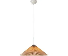 Markslojd pakabinamas šviestuvas Markslojd Plisado 108710 pakabinamas šviestuvas 1x40W E27 smėlio/balta