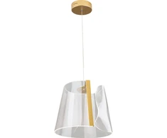 Pakabinamas šviestuvas Lampa wisząca MAXlight SEDA nowoczesna auksinė (P0384)