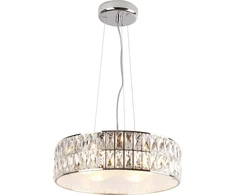 Pakabinamas šviestuvas Lampa wisząca MAXlight Diamante glamour chrom (P0238)