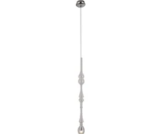 Pakabinamas šviestuvas MAXlight MURANO kabanti lempa, moderni, chromas (P0248)