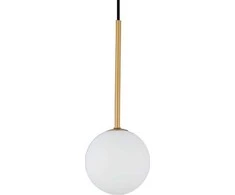 Pakabinamas šviestuvas Lampa wisząca Nowodvorski Mimimalistyczna lampa wisząca Karo 10305 juoda auksinė