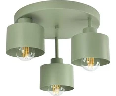 Pakabinamas šviestuvas Orno RAMOS lampa wisząca, galingumas max. 3x 18 W, E27, oliwkowa