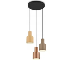 Pakabinamas šviestuvas Lampa wisząca Sourcing PENDANT LAMP AGUDO 3-PC E27 MULTICOLOR