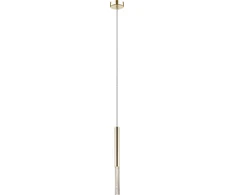 Pakabinamas šviestuvas Lampa wisząca Zumaline ONE nowoczesna auksinė (P0461-01E-F7F7)