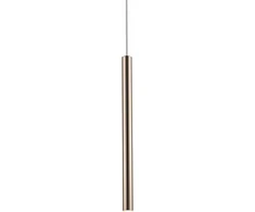 Pakabinamas šviestuvas Lampa wisząca Zumaline Loya nowoczesna auksinė (P0461-01A-F7F7)