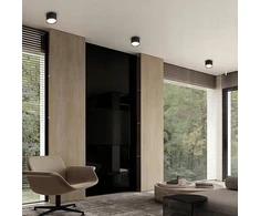 Pakabinamas šviestuvas Light Prestige Kendal LP-6331/1SM GX53 BK GX53 IP20 juodas viršutinis šviestuvas