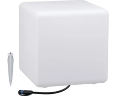 Pakabinamas šviestuvas Paulmann „Plug &amp; Shine CUBE“ sodo šviestuvas 300x300 6,5 W 3000 K 575 lm IP67 24 V baltas