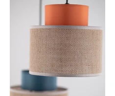 Pakabinamas šviestuvas Tkkrywult Lampa wisząca DUO JUTA MIX 2759 TK Lighting