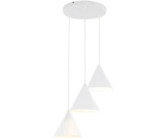 Pakabinamas šviestuvas Tkkrywult Lampa wisząca CONO Baltas 10012 TK Lighting