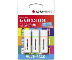 AgfaPhoto USB 3.0 Gen 1 32GB Color Mix MP3