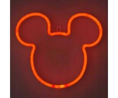 PALADONE Disney Mikio Peliuko neoninis sieninis šviestuvas (21,8 cm)