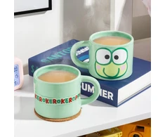 Paladone PALADONE Hello Kitty Puodelis su Tłoczonym Wzorem - Keroppi